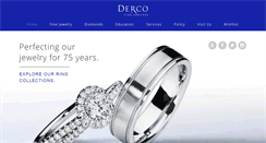 Desktop Screenshot of dercodiamonds.com